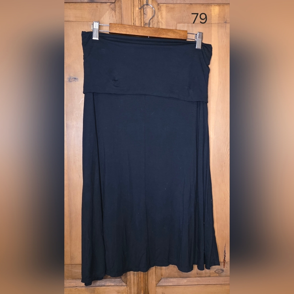 Merona Black Maxi Skirt